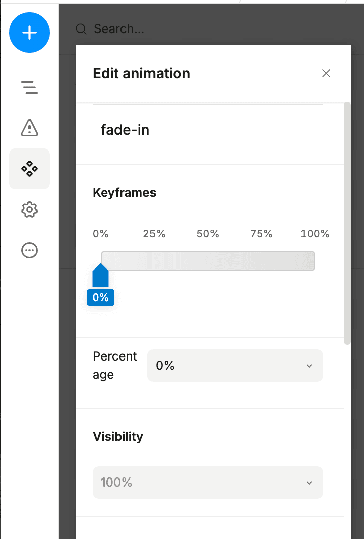 New animation pop up